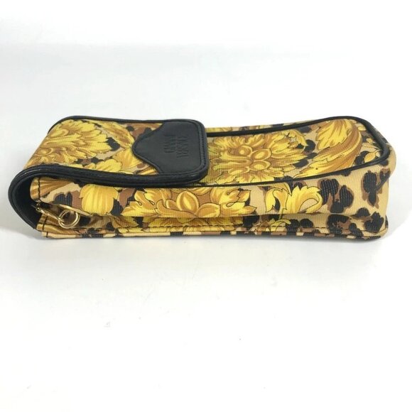 VERSACE Vintage phone cases Leopard pattern leopard Pouch Chain Shoulder Bag - Picture 3 of 13